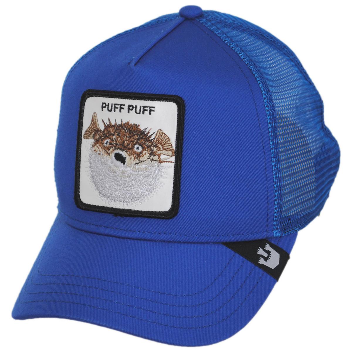 Puff Mesh Trucker Snapback Baseball Cap