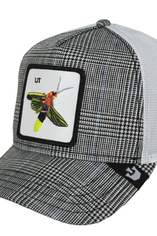 Firefly British Plaid Mesh Trucker Snapback Baseball Cap