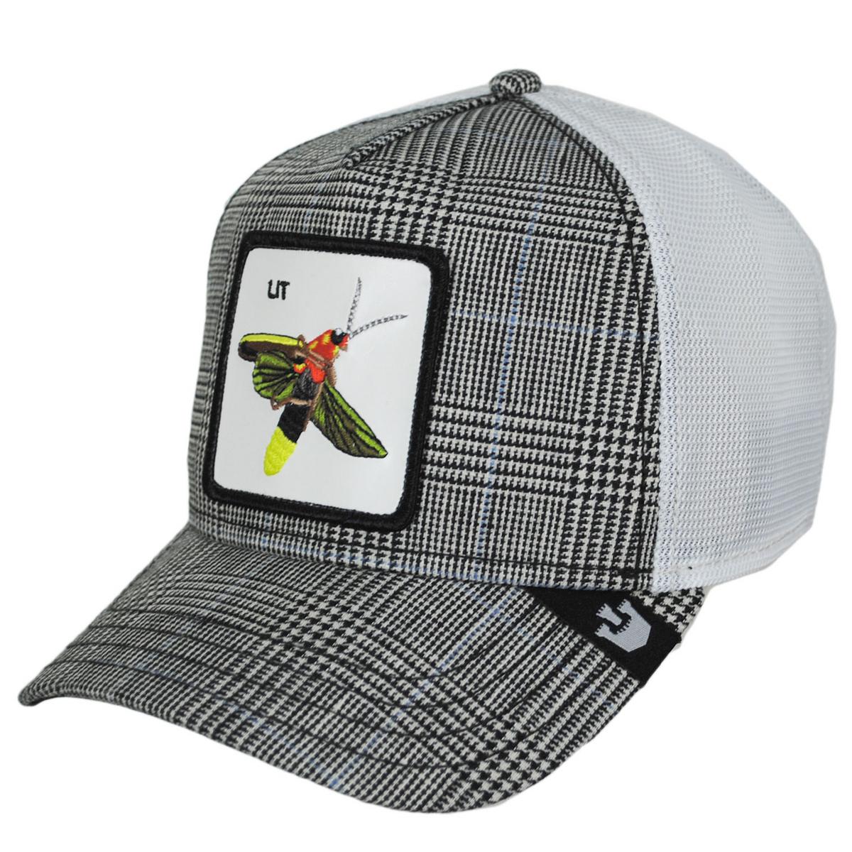 Firefly British Plaid Mesh Trucker Snapback Baseball Cap