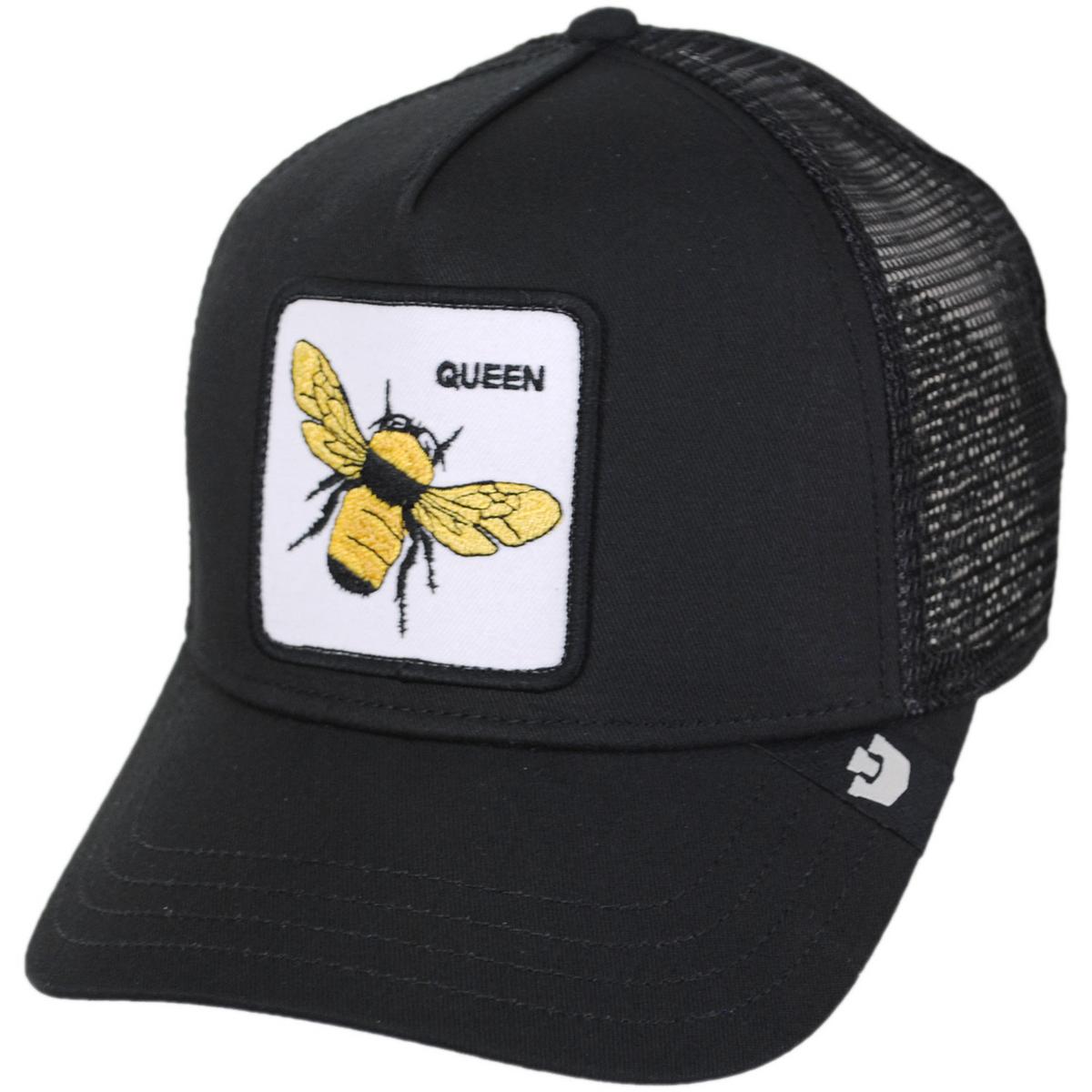 Queen Bee Mesh Trucker Snapback Baseball Cap