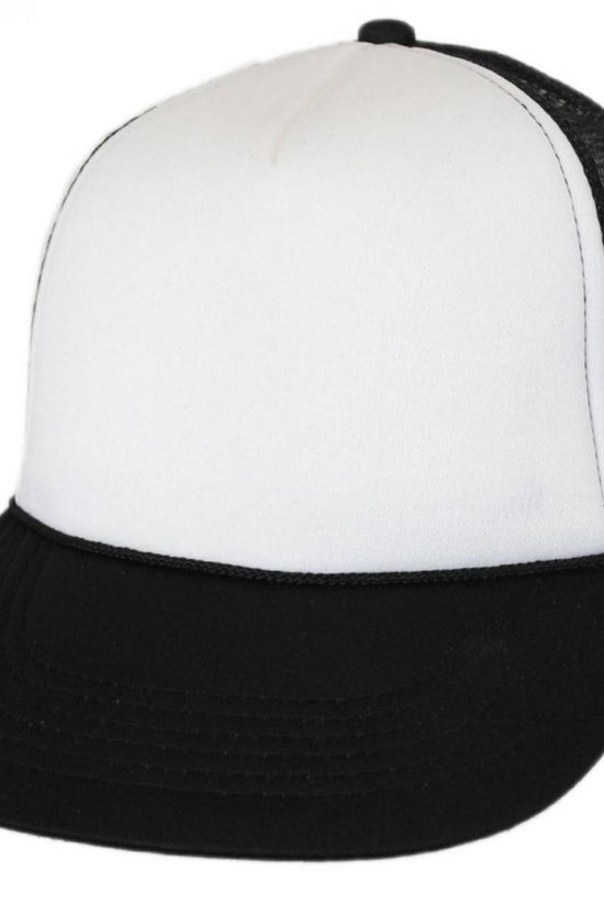 Foam and Mesh Trucker Snapback Baseball Cap