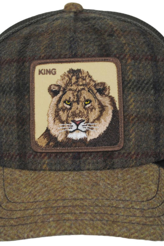 King British Plaid Mesh Trucker Snapback Baseball Cap