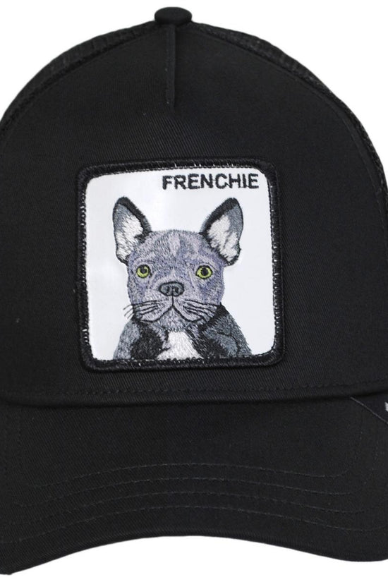French Frenchie Mesh Trucker Snapback Baseball Cap