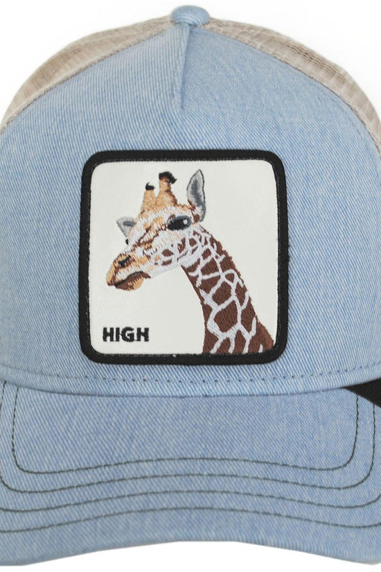Giraffe Mesh Trucker Snapback Baseball Cap
