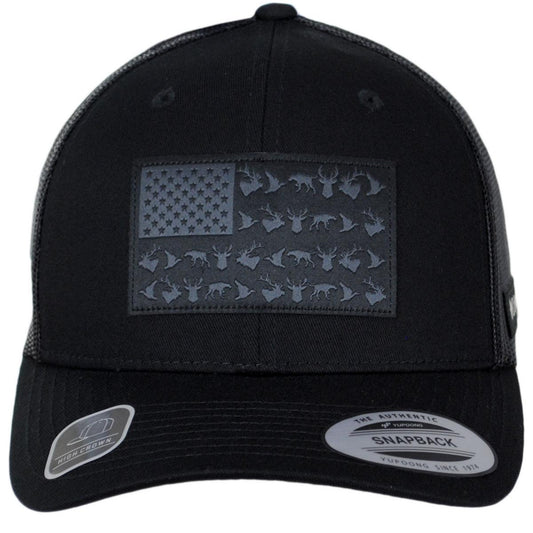 PHG Game Flag Mesh Snapback Baseball Cap