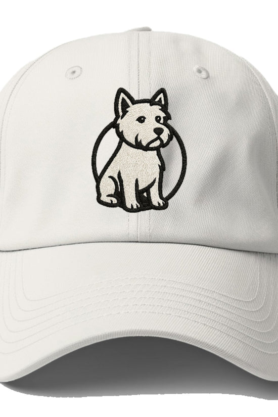 West Highland White Terrier Alert Spirit Baseball Cap