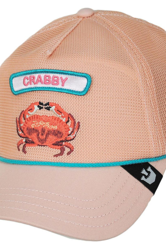 Crabby Mesh Trucker Snapback Baseball Cap