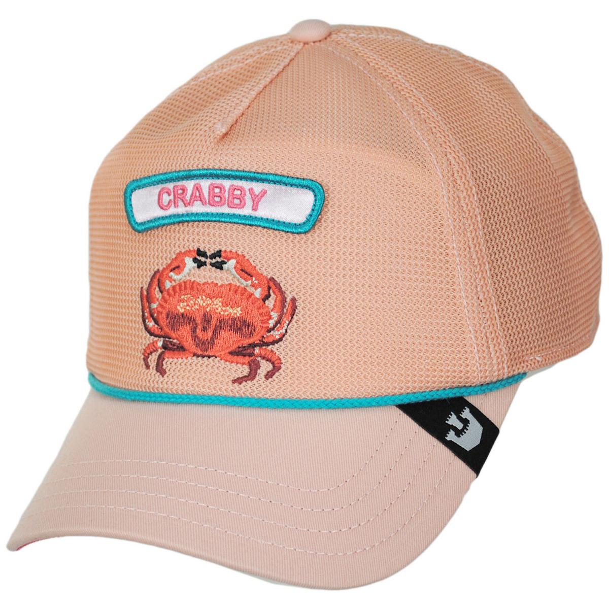 Crabby Mesh Trucker Snapback Baseball Cap