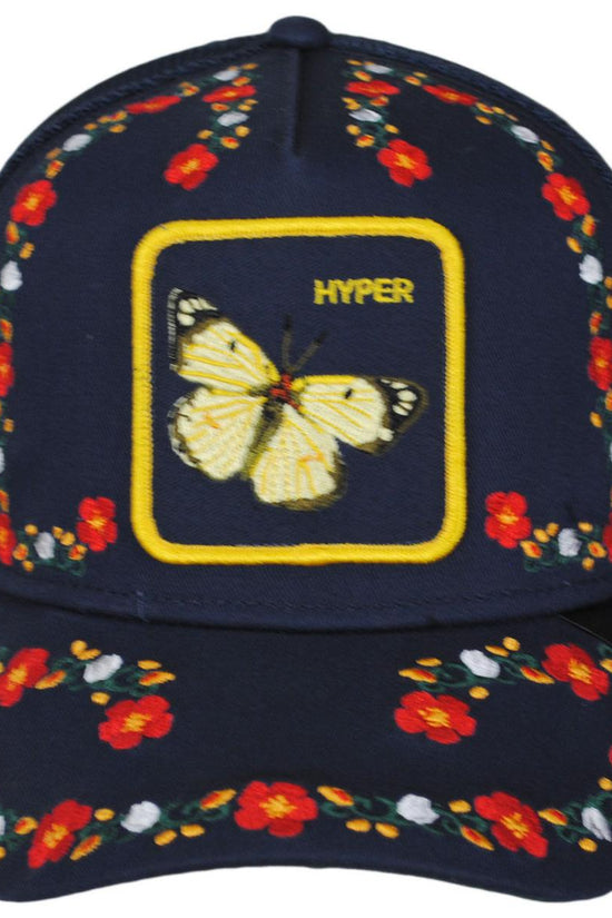 Hyper Floral Mesh Trucker Snapback Baseball Cap