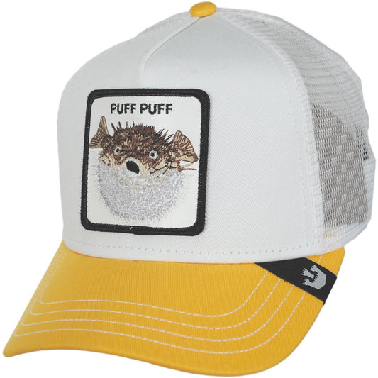 Puff Mesh Trucker Snapback Baseball Cap
