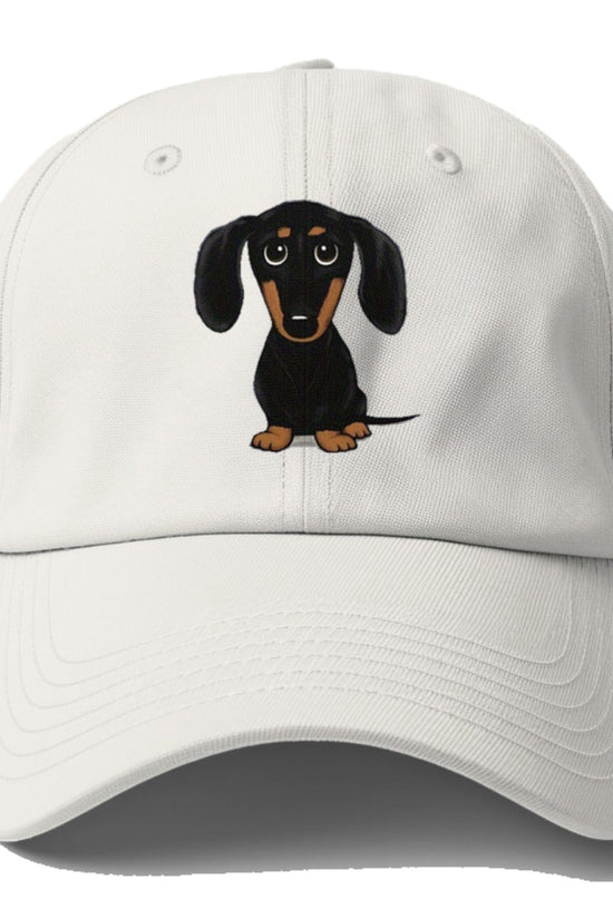 Retro Dachshund Baseball Cap