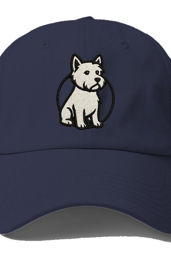 West Highland White Terrier Alert Spirit Baseball Cap
