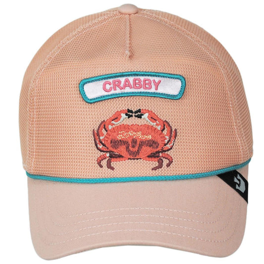 Crabby Mesh Trucker Snapback Baseball Cap