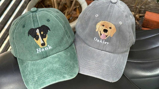 Custom EMBROIDERED Pet Hat Using Pet Photo Personalized Dog Hat Custom Cat Hat Custom Pet Cap Dog Hat Custom Dog Baseball Cap Dog Mom Hat