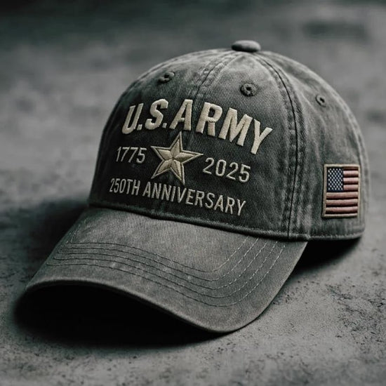 250th Anniversary U.S. Army Cap: Patriotic Veteran Gift