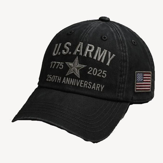 250th Anniversary U.S. Army Cap: Patriotic Veteran Gift