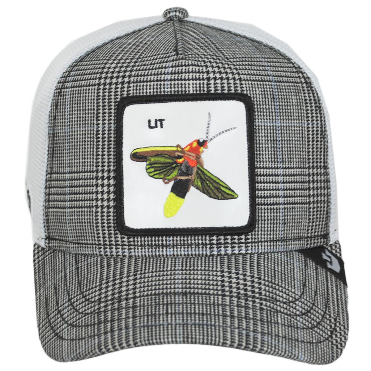 Firefly British Plaid Mesh Trucker Snapback Baseball Cap
