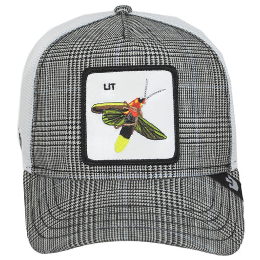 Firefly British Plaid Mesh Trucker Snapback Baseball Cap