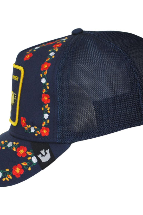 Hyper Floral Mesh Trucker Snapback Baseball Cap