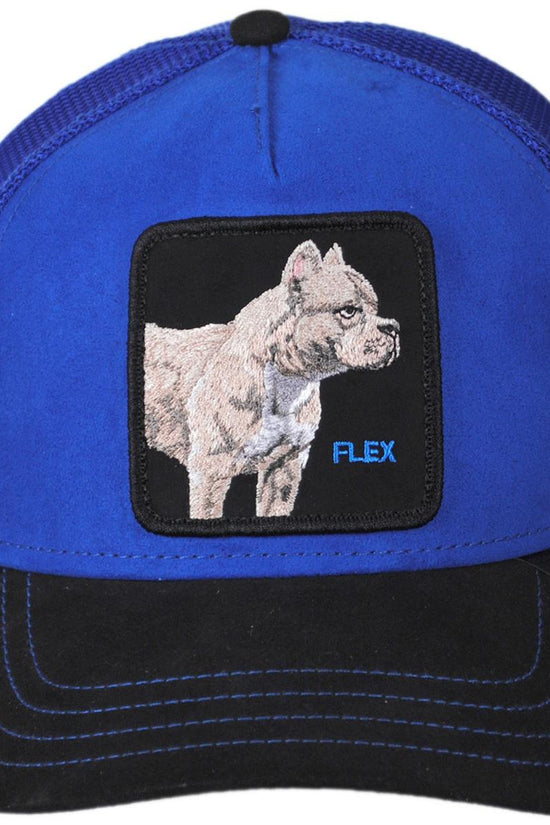 Pitbull Micro Suede Mesh Trucker Snapback Baseball Cap