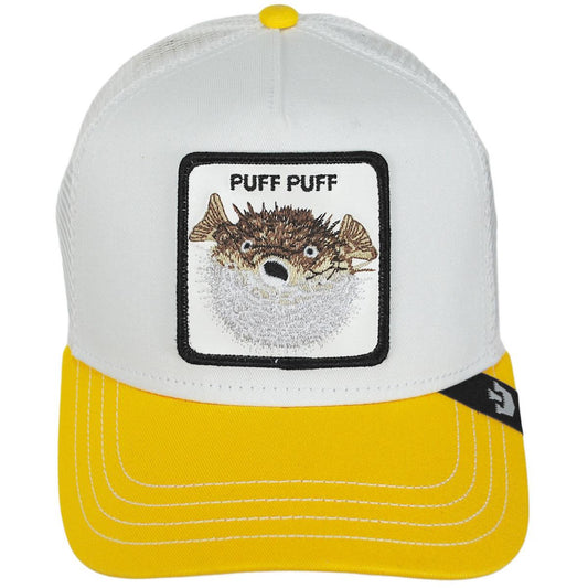 Puff Mesh Trucker Snapback Baseball Cap