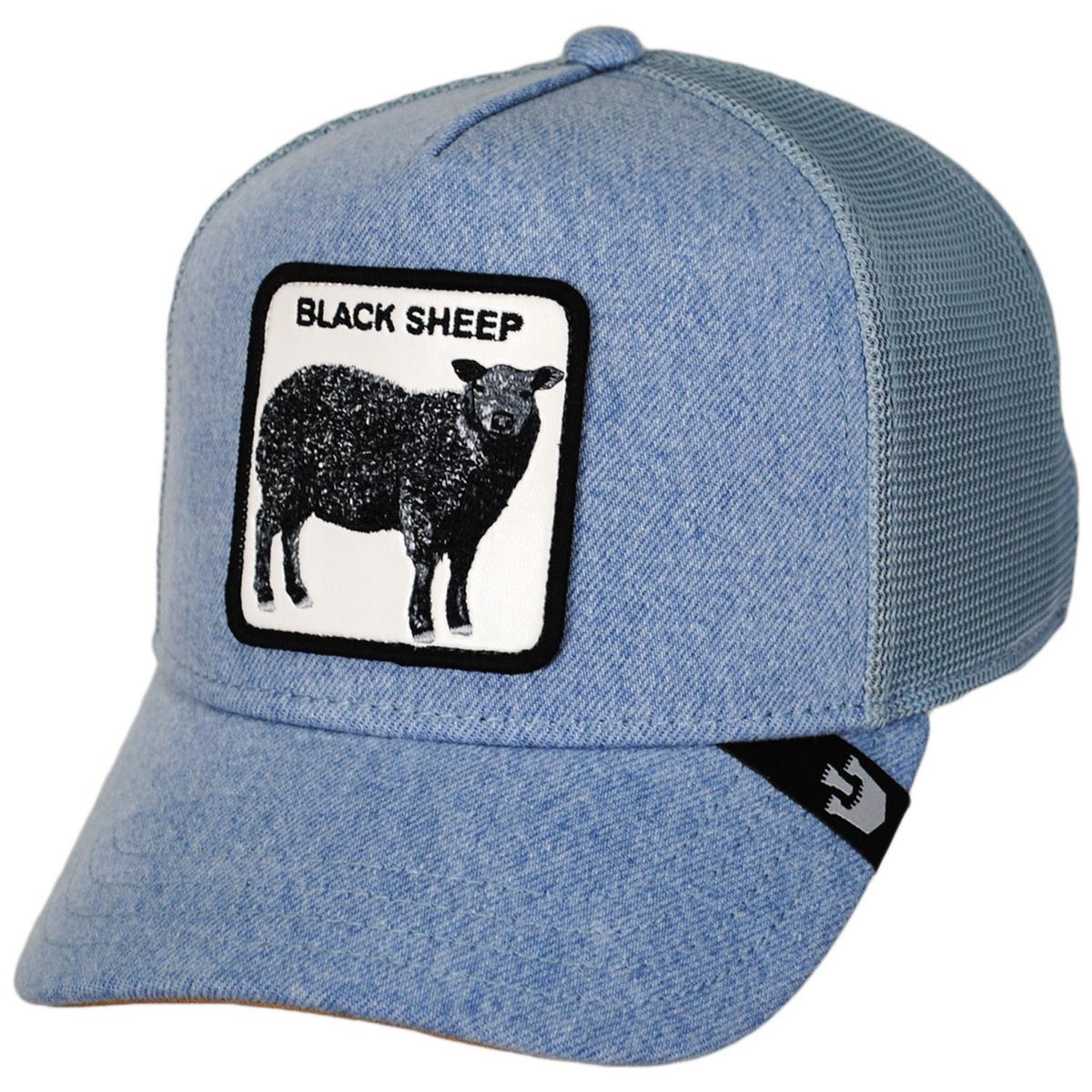 Black Sheep Mesh Trucker Snapback Baseball Cap