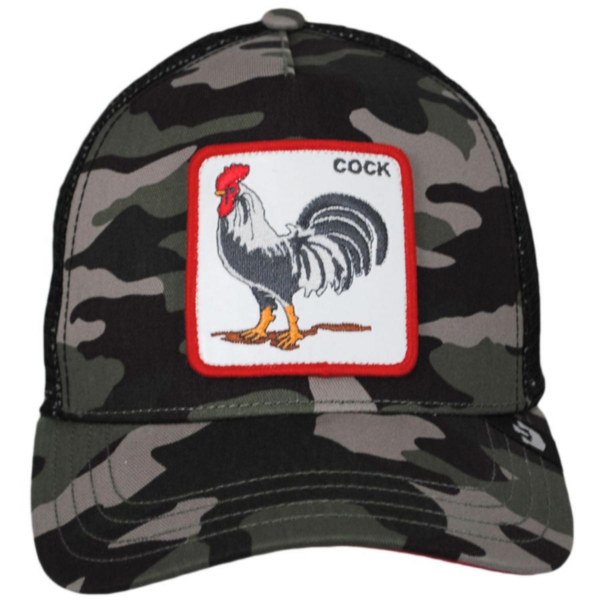 Cock Mesh Trucker Snapback Baseball Cap